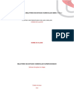 Centro Universitário de Lins-Unilins: Anexo 6 - 5 Etapa Relatório de Estágio Curricular Obrigatório