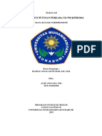 Analisa Kasus Putusan Perkara No 598 K/Pid/2016: Makalah