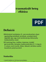 Sürgősségi Ellátás És Szakápolástana 10. A Polytraumatizált Beteg Ellátása