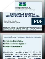 Comunicação Científica Contemporânea E de Vanguarda