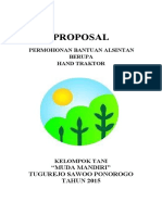 Proposal Taktor