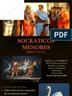 Socráticos Menores: Siglos V y IV A.C