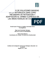 4.5.3 Portafolio de SBN Como Mecanismo de Mitigación y Adaptación Al Cambio Climático en Áreas Rurales - comOLH