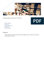 Ekspansja Turecka W XVI W.: Wprowadzenie Przeczytaj Mapa Interaktywna Sprawdź Się Dla Nauczyciela