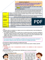 COM - 27 MARZO - Dialogamos para Conocernos Más y Lo Que Nos Gustaría Aprender Este Nuevo Año Escolar