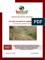 Estudio de Impacto Ambiental Chacrita Dos