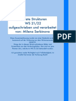 Diskrete Strukturen WS 21/22 Aufgeschrieben Und Verarbeitet Von: Milena Serbinova
