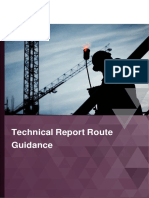 Technical Report Route Guidance