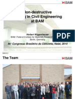 Non-Destructive Testing in Civil Engineering at BAM