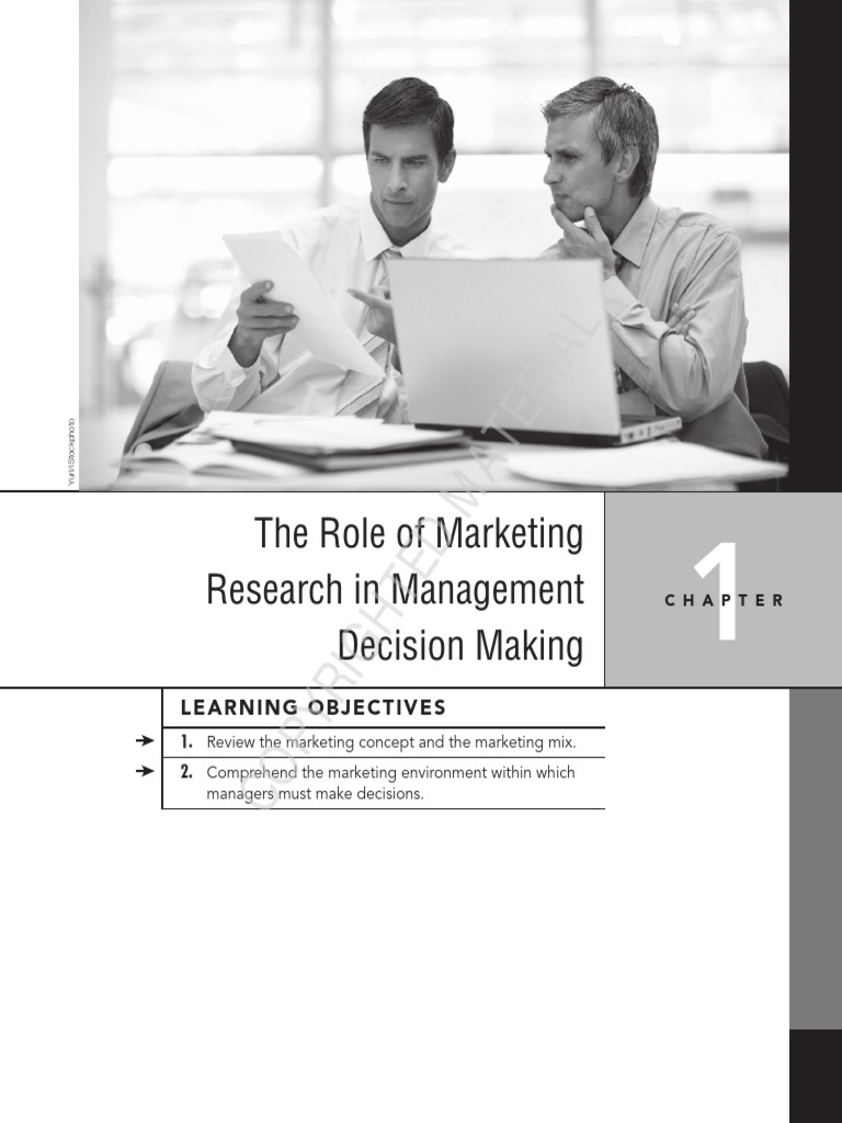 The Role of Marketing Research in Management Decision Making | PDF ...