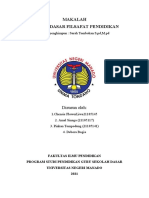 Makalah Konsep Dasar Filsafat Pendidikan: Dosen Penghimpun: Sarah Tombokan S.PD, M.PD