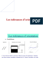 Tolérances D'orientation