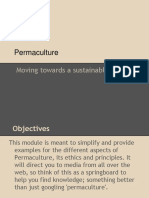 Permaculture: Moving Towards A Sustainable Society