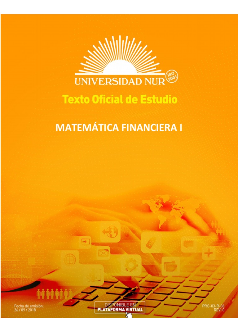 Matemática Financiera I | PDF | Interés | Capital (economía)
