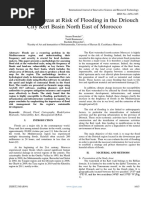 Mapping of Areas at Risk of Flooding in The Driouch City Kert Basin North East of Morocco