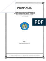 Proposal: Pengajuan Pengadaan Perlengkapan Alat Uji Kompetensi Bidang Otomotif Smks Taruna Sakti Purwakarta TAHUN 2023