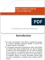 Les Acides Carboxyliques Et Leurs Dérivés: Pr. El Hammoumi Mohamed Merouane