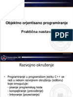 Objektno Orjentisano Programiranje Praktična Nastava