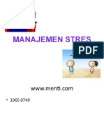 Manajemen Stres