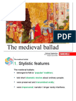 10 The Medieval Ballad