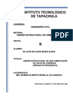 Instituto Tecnológico de Tapachula: Carrera: Ingeniería Civil