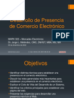 Desarrollo de Presencia de Comercio Electrónico