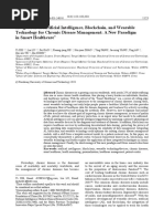 Integration of Artificial Intelligence, Blockchain, and Wearable Technology For Chronic Disease Management: A New Paradigm in Smart Healthcare