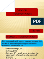 Chemical Thermodynamics