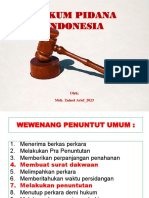 Hukum Pidana Indonesia: Oleh Moh. Zainol Arief - 2023
