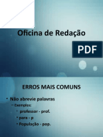 Oficina de Redação