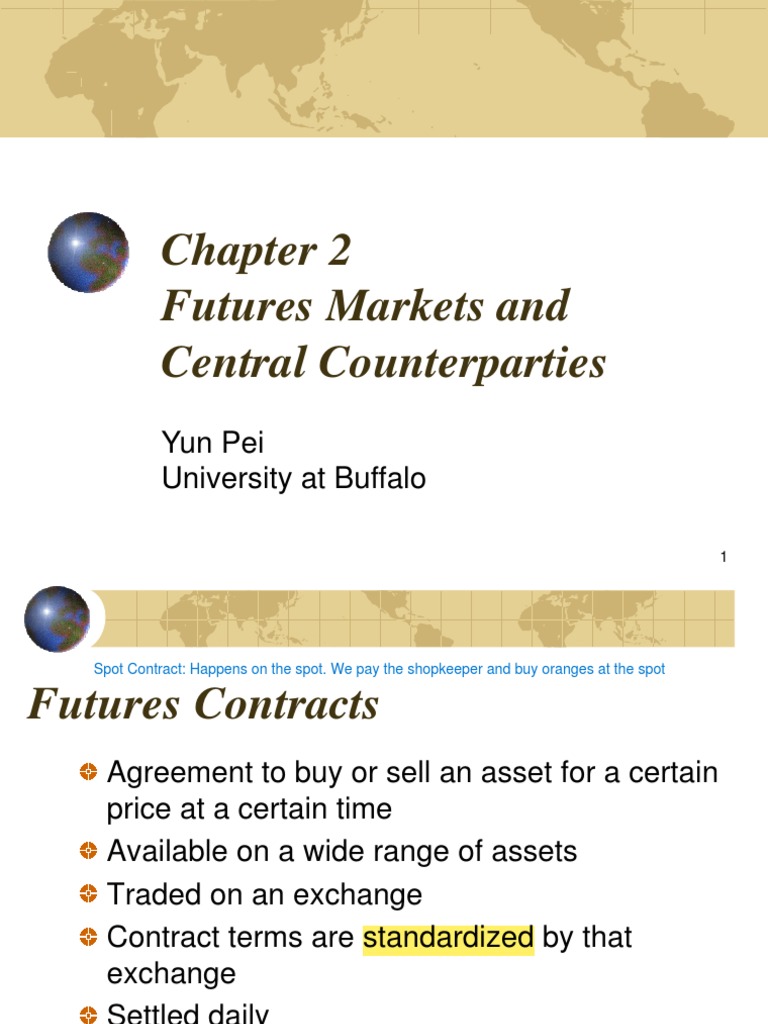 Daily settlement of futures contracts margin accounts marking to