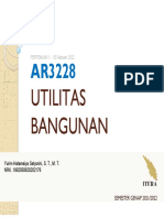 Mingu 1 Pendahulian Utilitas Bangunan