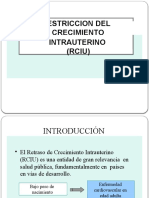 Restriccion Del Crecimiento Intrauterino (RCIU)