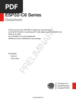 ESP32-C6 Series: Datasheet