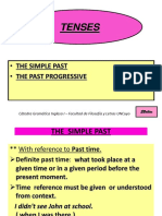 Simple Past - Past Progressive