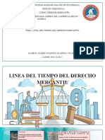 LINEA DEL TIEMPO D. Mercantil