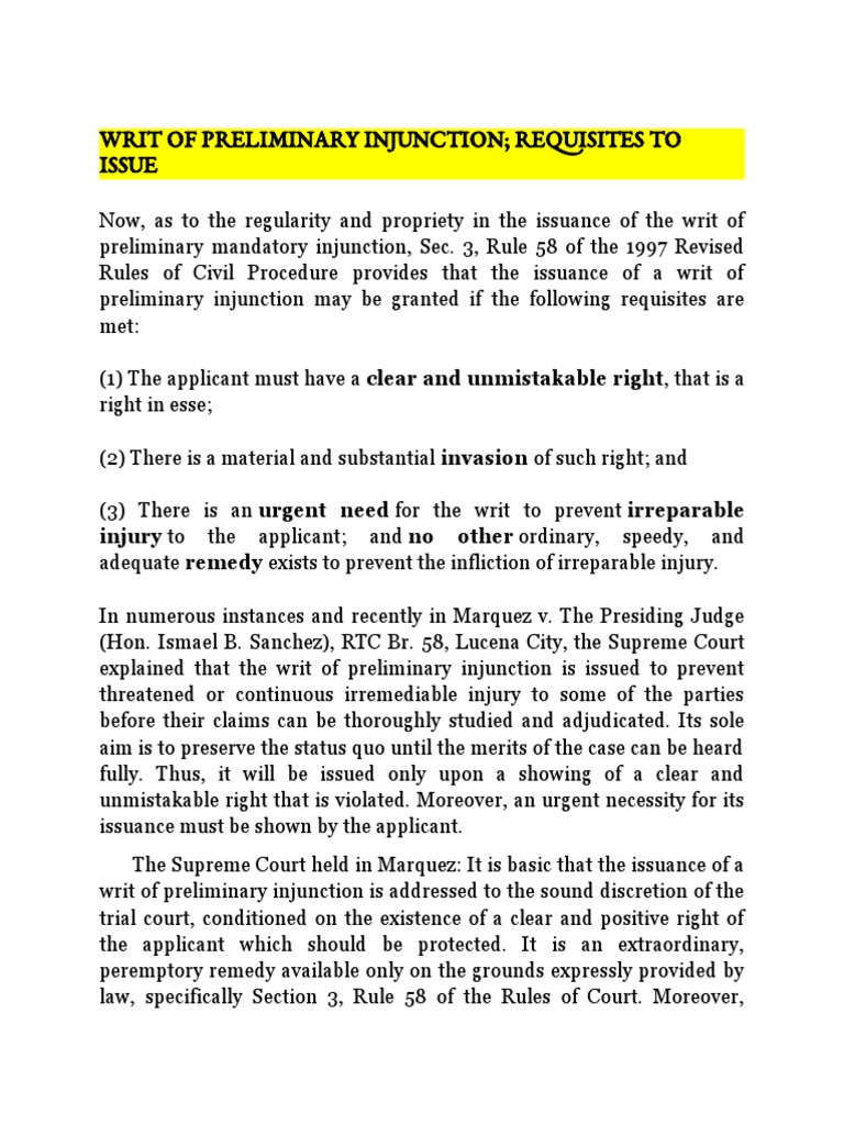 Violation Of Injunction Fss