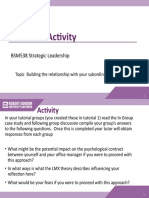 Tutorial 5 Activity: BSM538 Strategic Leadership