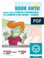 Roadbook Awsr: Outil Pour Le Suivi de L'Apprentissage À La Conduite D'Une Voiture - Permis B