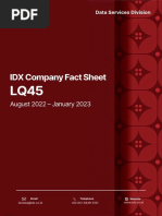 IDX Company Fact Sheet: August 2022 - January 2023