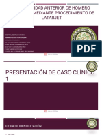 Inestabilidad Anterior de Hombro Manejada Mediante Procedimiento de