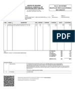 Grupo Fe Holding Sociedad Comercial de Responsabilidad Limitada R.U.C.: 20101976867 Boleta de Venta Electrónica B041-04033197