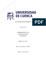 Leyes de los gases de Boyle y Charles en práctica de química