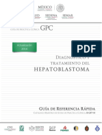 Hepatoblastoma2016GUIA RAPIDA