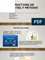 Estructura de Capital Y Método Upa.: Jaime Blanco Lilina Camacho Nineth Ruz Kimberly Garcia