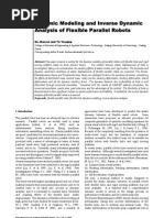 Download Dynamic Modeling and Inverse Dynamic Analysis of Flexible Parallel Robots by rmalciu311 SN63560097 doc pdf