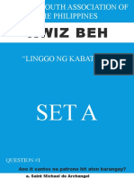Kwiz Beh: Pag-Asa Youth Association of The Philippines