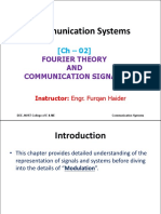 CH-02 (Fourier Theory and Communication Signals)