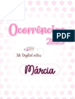 Ocorrências: Márcia