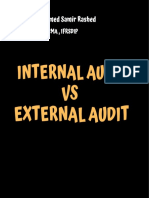 Internal Audit VS External Audit